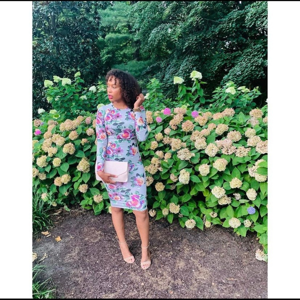 Zara Floral MIDI Dress